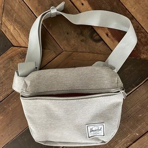Herschel Belt Bag. Grey. Like new.